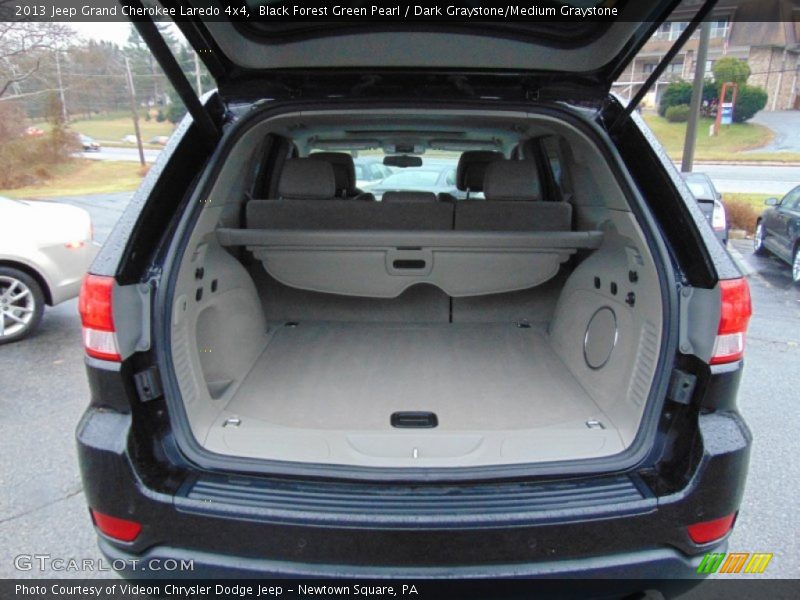 Black Forest Green Pearl / Dark Graystone/Medium Graystone 2013 Jeep Grand Cherokee Laredo 4x4