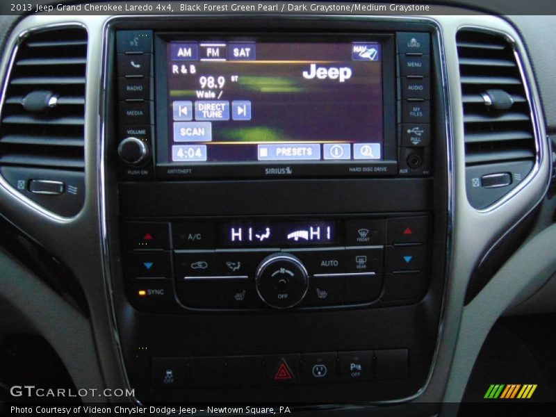 Black Forest Green Pearl / Dark Graystone/Medium Graystone 2013 Jeep Grand Cherokee Laredo 4x4