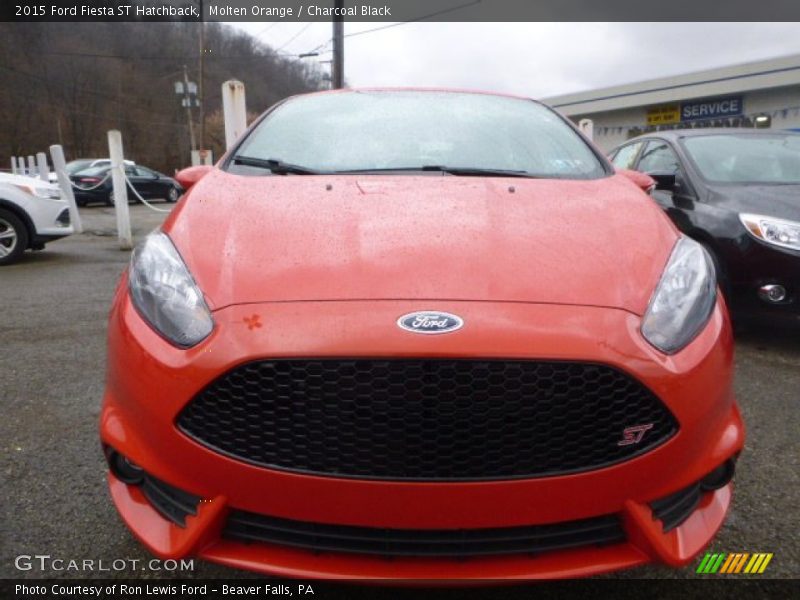 2015 Fiesta ST Hatchback Molten Orange