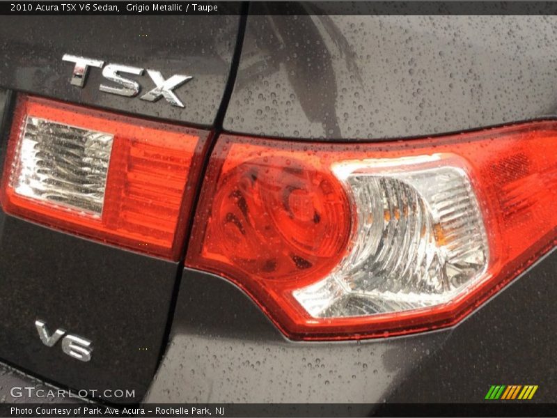 Grigio Metallic / Taupe 2010 Acura TSX V6 Sedan