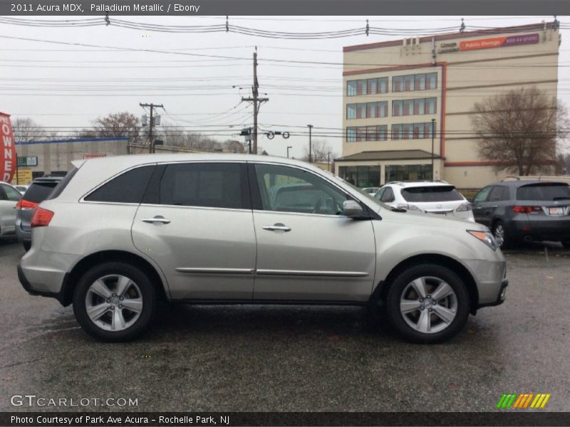Palladium Metallic / Ebony 2011 Acura MDX