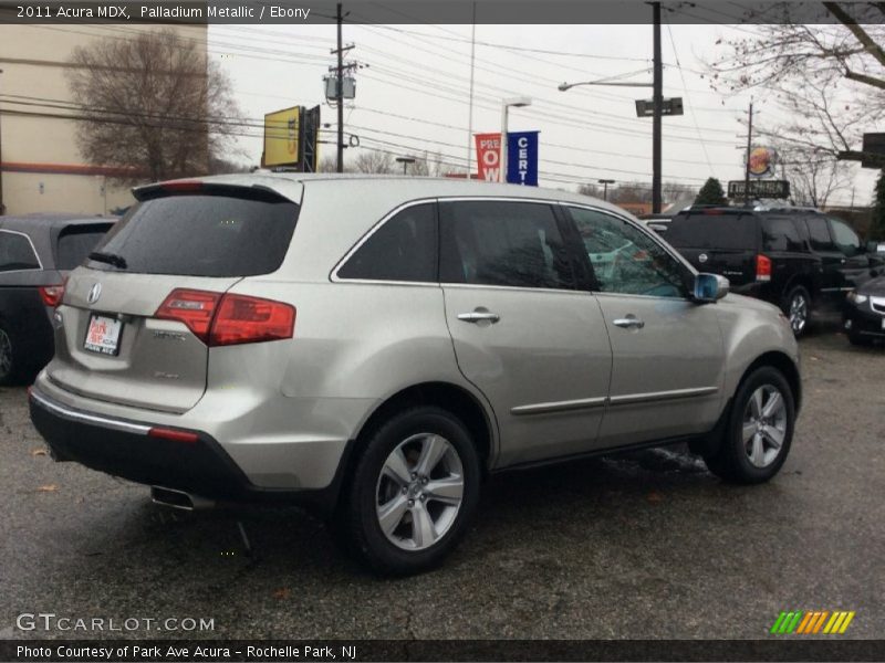 Palladium Metallic / Ebony 2011 Acura MDX