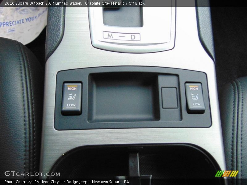 Graphite Gray Metallic / Off Black 2010 Subaru Outback 3.6R Limited Wagon