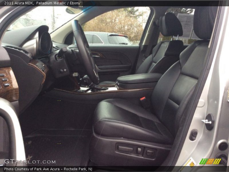 Palladium Metallic / Ebony 2011 Acura MDX