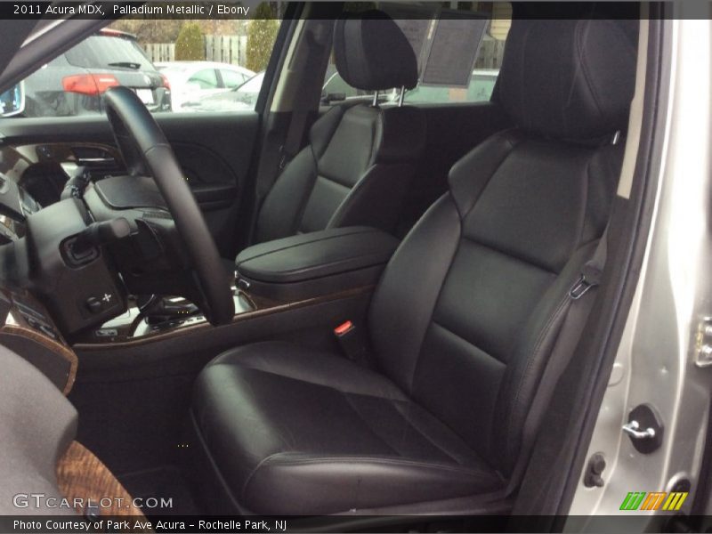 Palladium Metallic / Ebony 2011 Acura MDX