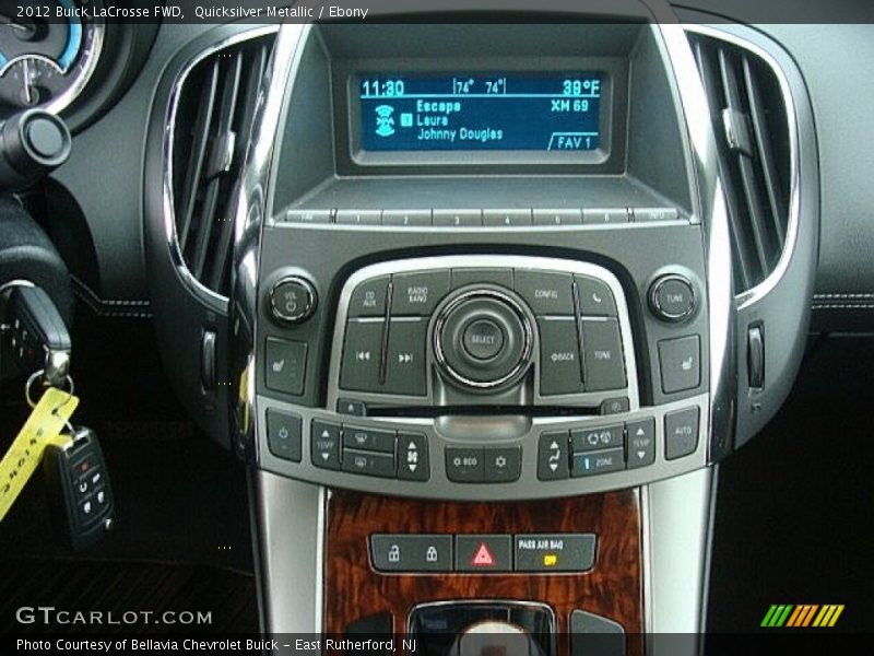 Quicksilver Metallic / Ebony 2012 Buick LaCrosse FWD