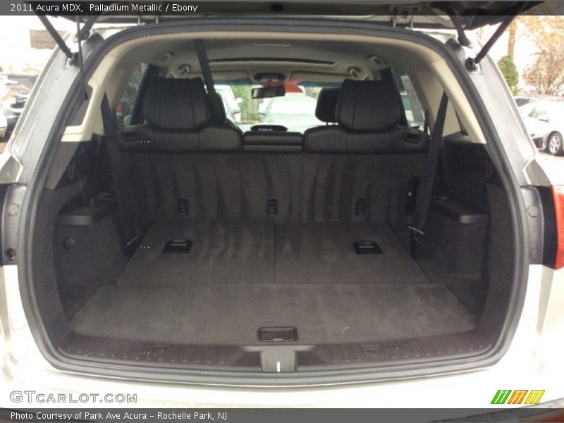 Palladium Metallic / Ebony 2011 Acura MDX