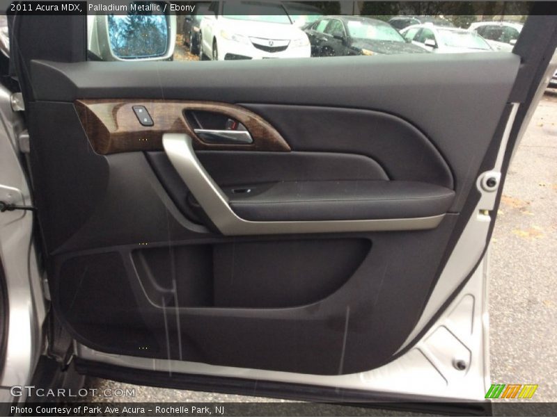 Palladium Metallic / Ebony 2011 Acura MDX