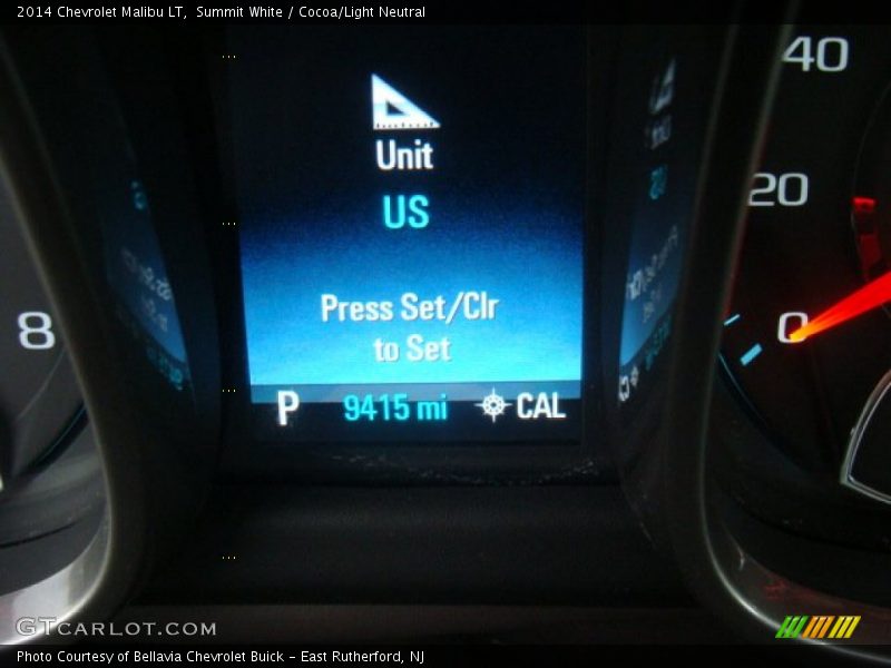 Summit White / Cocoa/Light Neutral 2014 Chevrolet Malibu LT