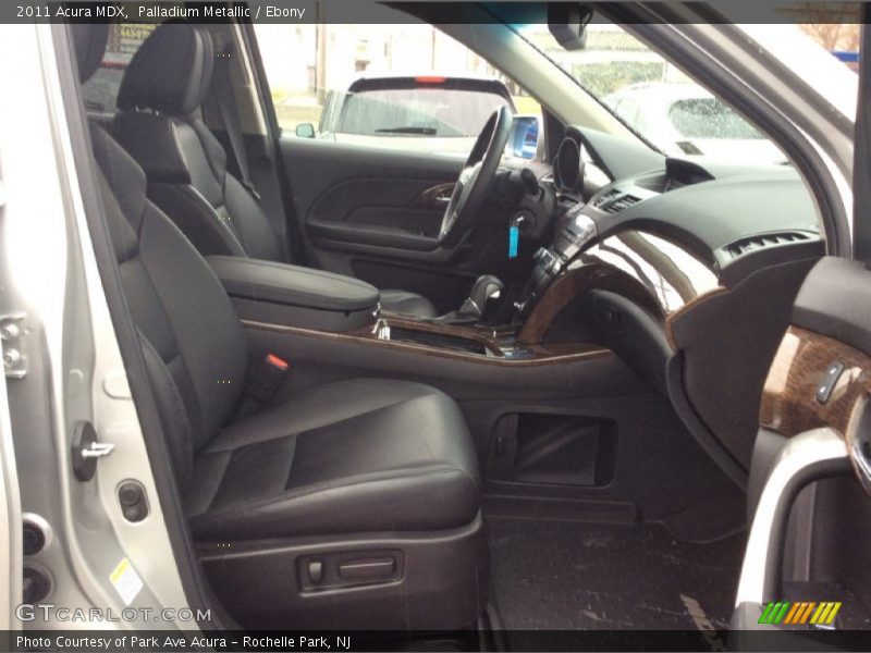 Palladium Metallic / Ebony 2011 Acura MDX