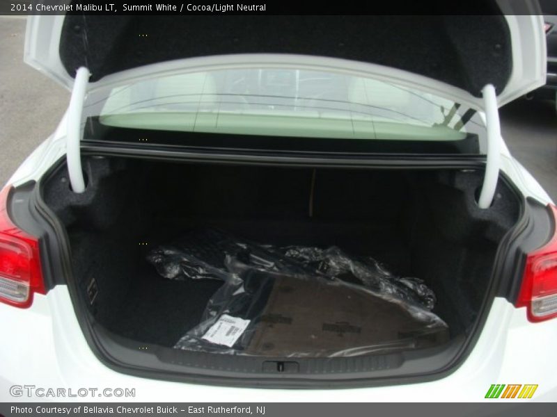 Summit White / Cocoa/Light Neutral 2014 Chevrolet Malibu LT