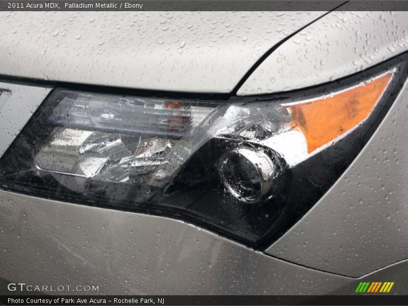 Palladium Metallic / Ebony 2011 Acura MDX
