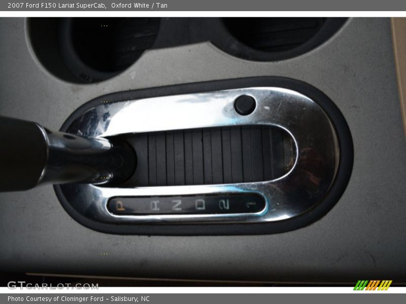 Oxford White / Tan 2007 Ford F150 Lariat SuperCab