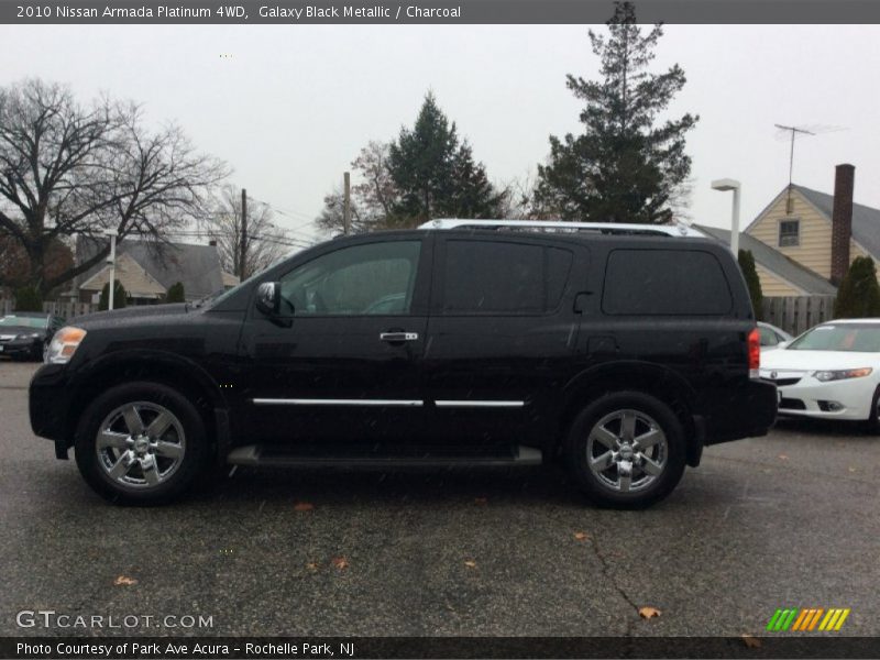 Galaxy Black Metallic / Charcoal 2010 Nissan Armada Platinum 4WD