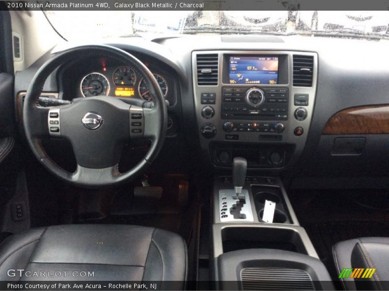 Galaxy Black Metallic / Charcoal 2010 Nissan Armada Platinum 4WD
