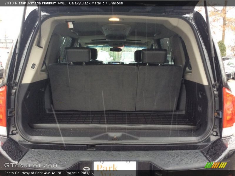 Galaxy Black Metallic / Charcoal 2010 Nissan Armada Platinum 4WD