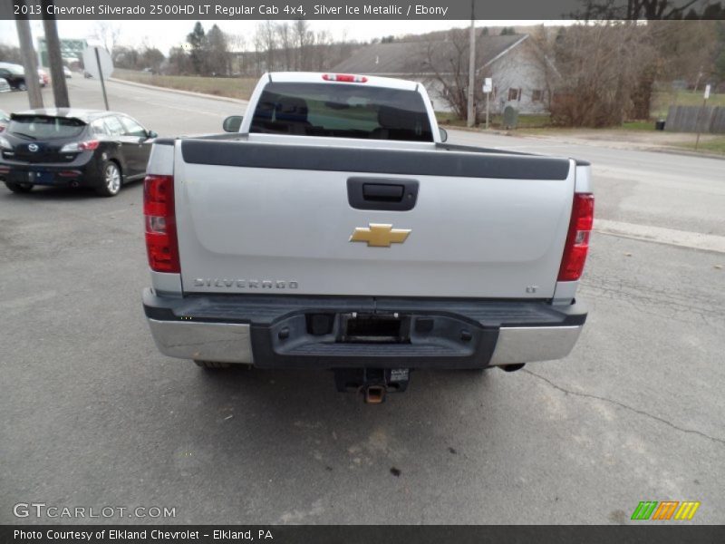 Silver Ice Metallic / Ebony 2013 Chevrolet Silverado 2500HD LT Regular Cab 4x4