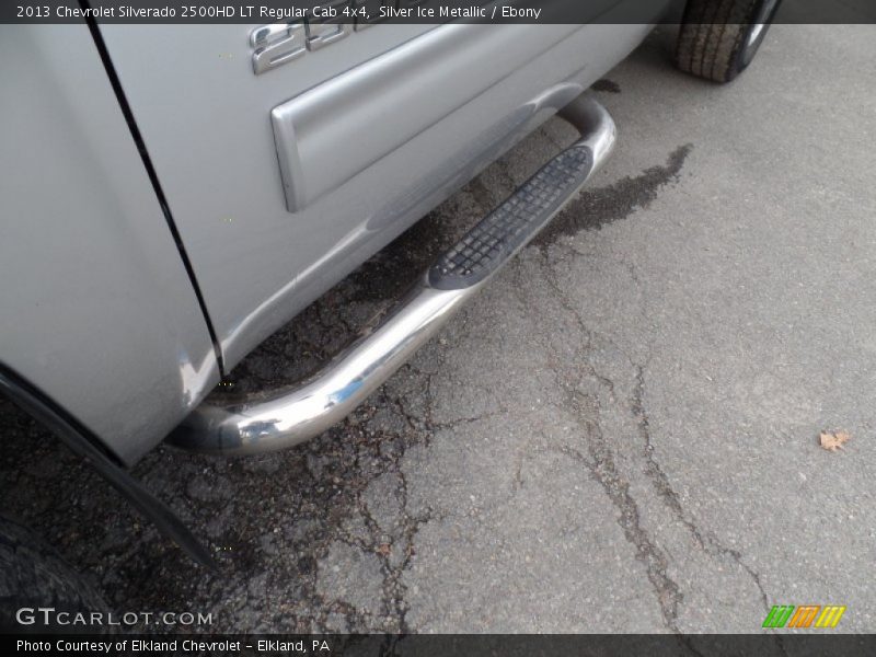 Silver Ice Metallic / Ebony 2013 Chevrolet Silverado 2500HD LT Regular Cab 4x4