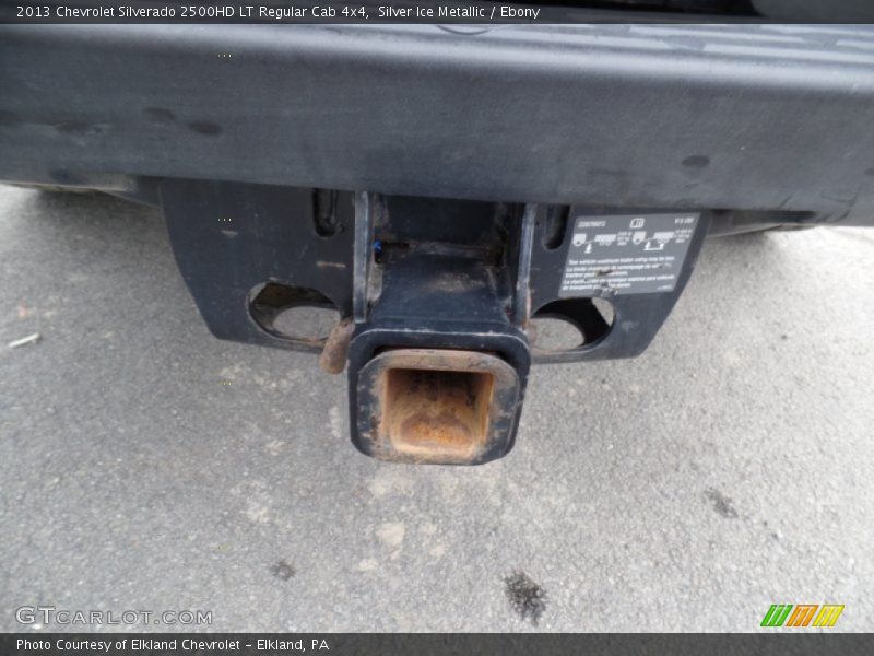 Silver Ice Metallic / Ebony 2013 Chevrolet Silverado 2500HD LT Regular Cab 4x4
