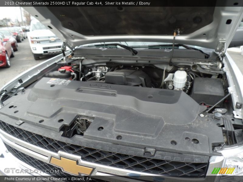 Silver Ice Metallic / Ebony 2013 Chevrolet Silverado 2500HD LT Regular Cab 4x4