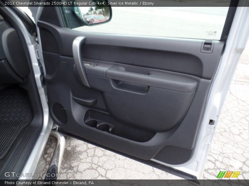 Silver Ice Metallic / Ebony 2013 Chevrolet Silverado 2500HD LT Regular Cab 4x4