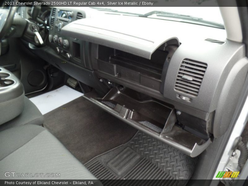 Silver Ice Metallic / Ebony 2013 Chevrolet Silverado 2500HD LT Regular Cab 4x4