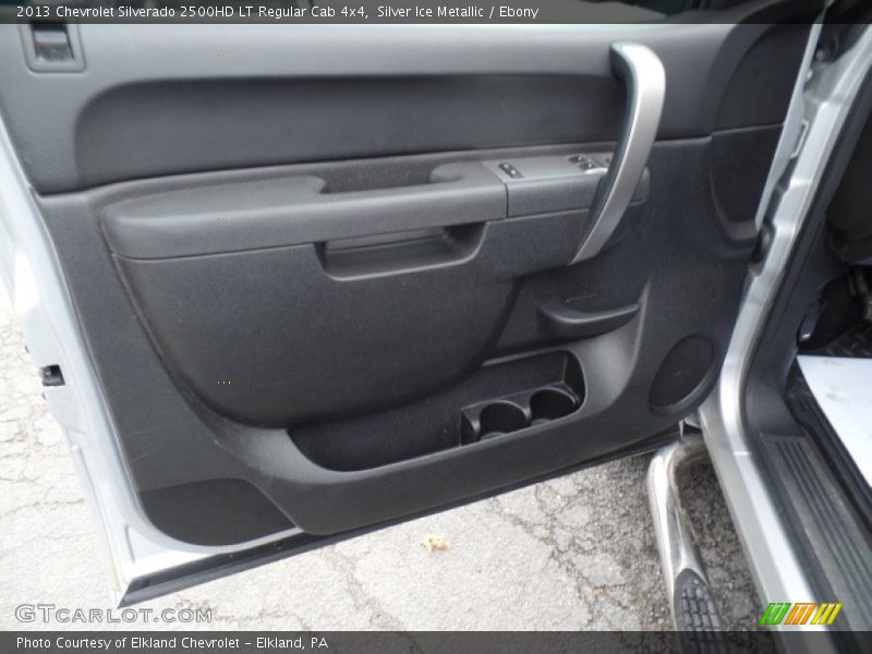 Silver Ice Metallic / Ebony 2013 Chevrolet Silverado 2500HD LT Regular Cab 4x4