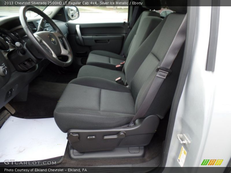 Silver Ice Metallic / Ebony 2013 Chevrolet Silverado 2500HD LT Regular Cab 4x4