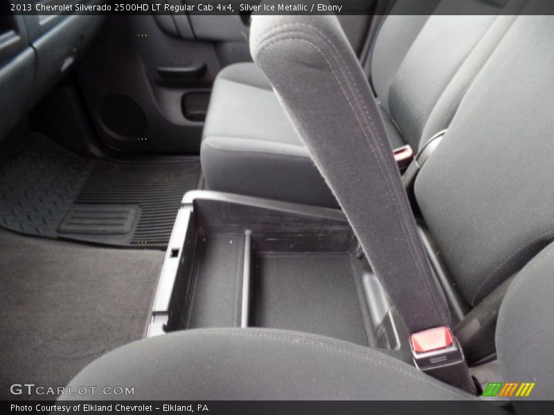 Silver Ice Metallic / Ebony 2013 Chevrolet Silverado 2500HD LT Regular Cab 4x4