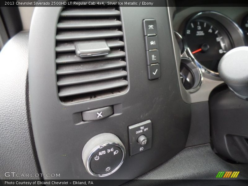 Silver Ice Metallic / Ebony 2013 Chevrolet Silverado 2500HD LT Regular Cab 4x4