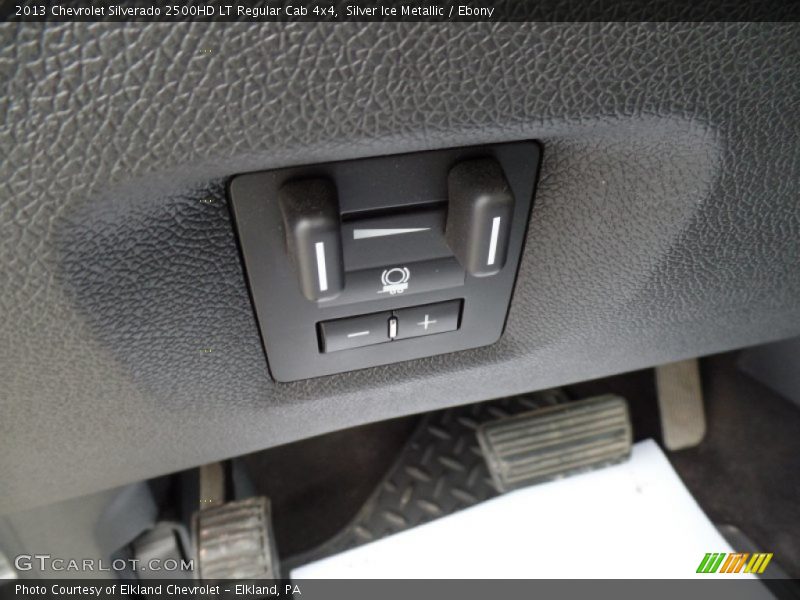 Silver Ice Metallic / Ebony 2013 Chevrolet Silverado 2500HD LT Regular Cab 4x4