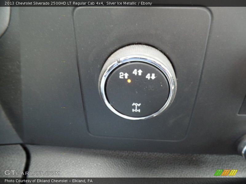 Silver Ice Metallic / Ebony 2013 Chevrolet Silverado 2500HD LT Regular Cab 4x4
