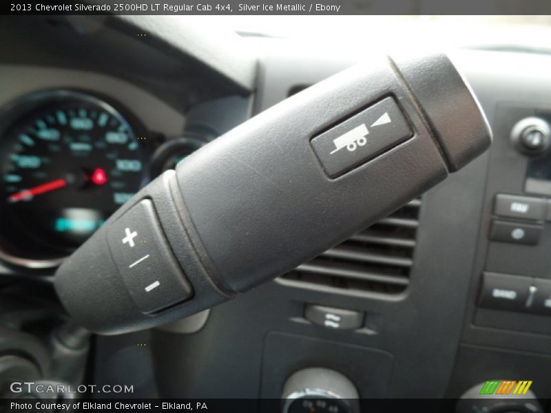 Silver Ice Metallic / Ebony 2013 Chevrolet Silverado 2500HD LT Regular Cab 4x4