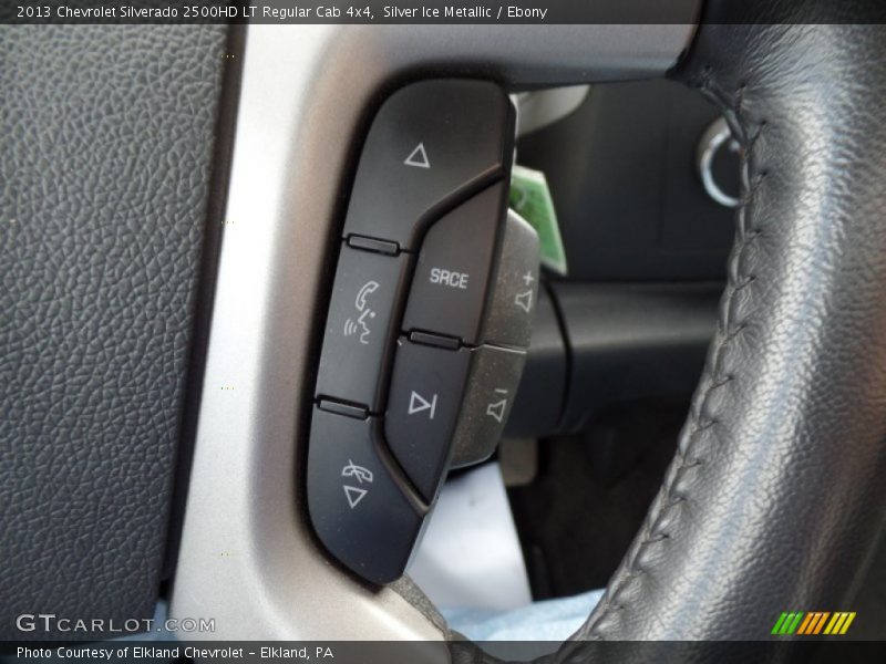 Silver Ice Metallic / Ebony 2013 Chevrolet Silverado 2500HD LT Regular Cab 4x4