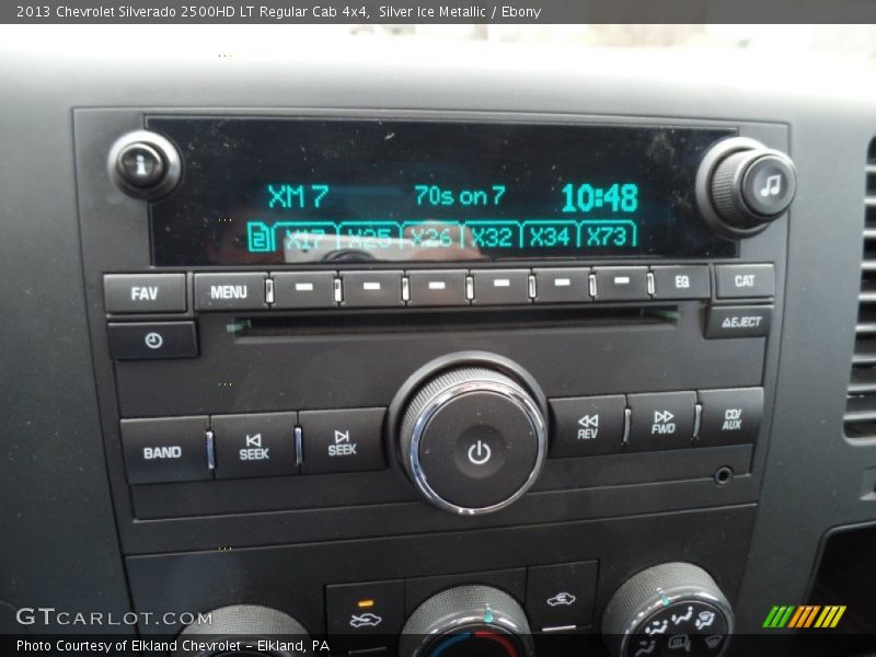 Silver Ice Metallic / Ebony 2013 Chevrolet Silverado 2500HD LT Regular Cab 4x4