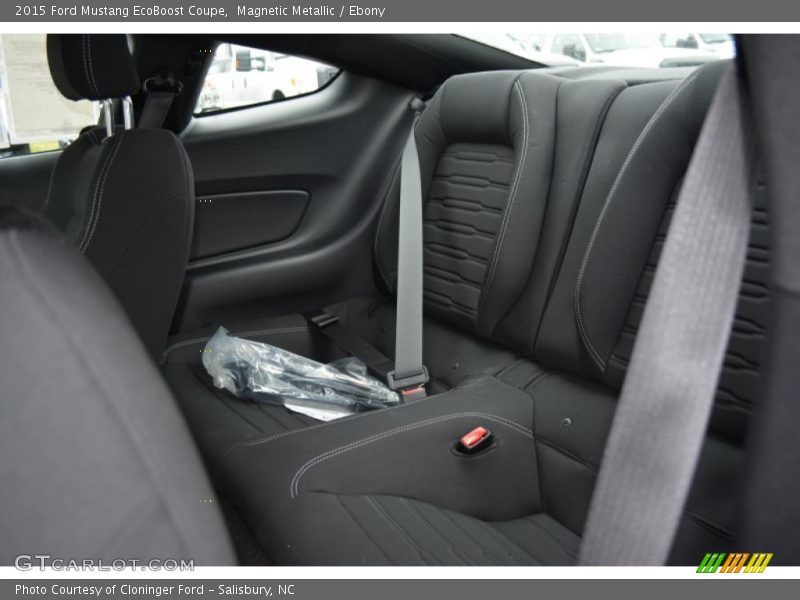 Magnetic Metallic / Ebony 2015 Ford Mustang EcoBoost Coupe