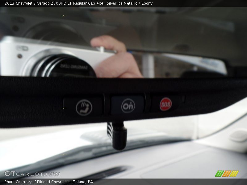 Silver Ice Metallic / Ebony 2013 Chevrolet Silverado 2500HD LT Regular Cab 4x4