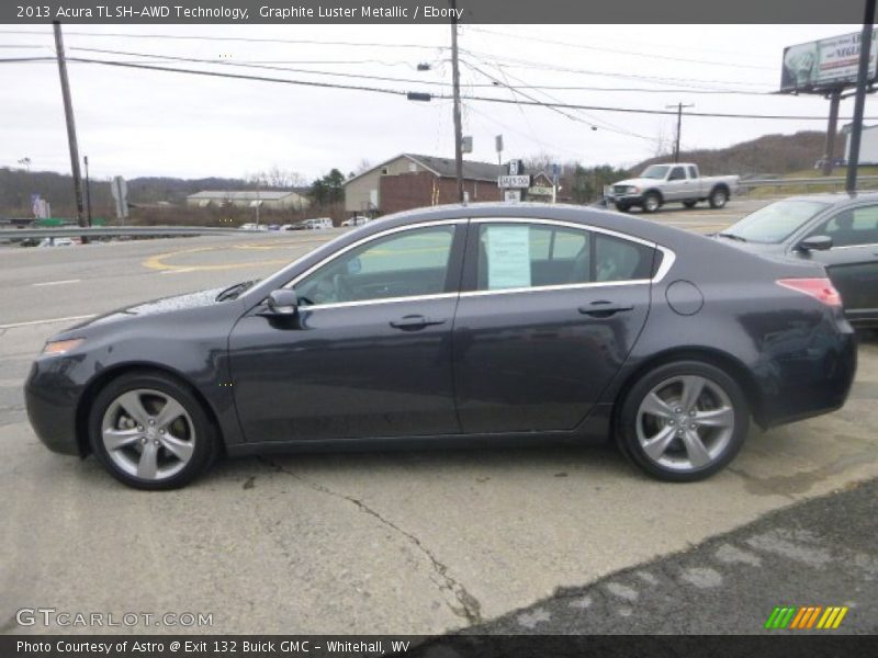 Graphite Luster Metallic / Ebony 2013 Acura TL SH-AWD Technology