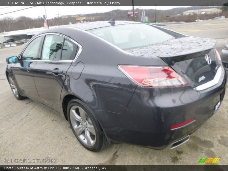 Graphite Luster Metallic / Ebony 2013 Acura TL SH-AWD Technology