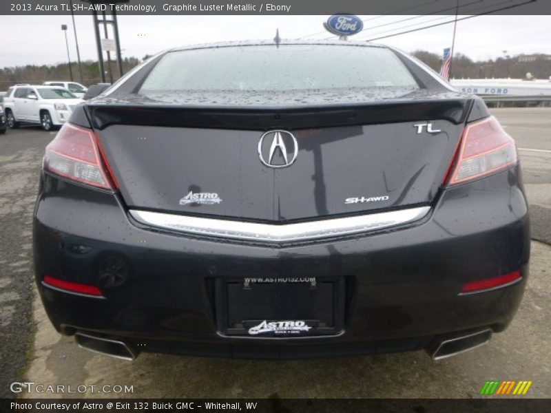 Graphite Luster Metallic / Ebony 2013 Acura TL SH-AWD Technology