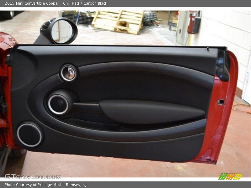 Chili Red / Carbon Black 2015 Mini Convertible Cooper