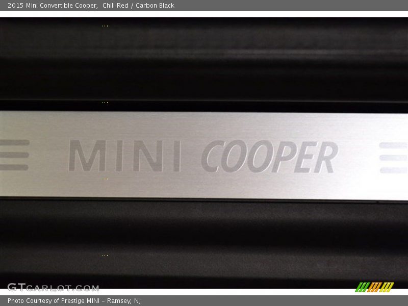 Chili Red / Carbon Black 2015 Mini Convertible Cooper