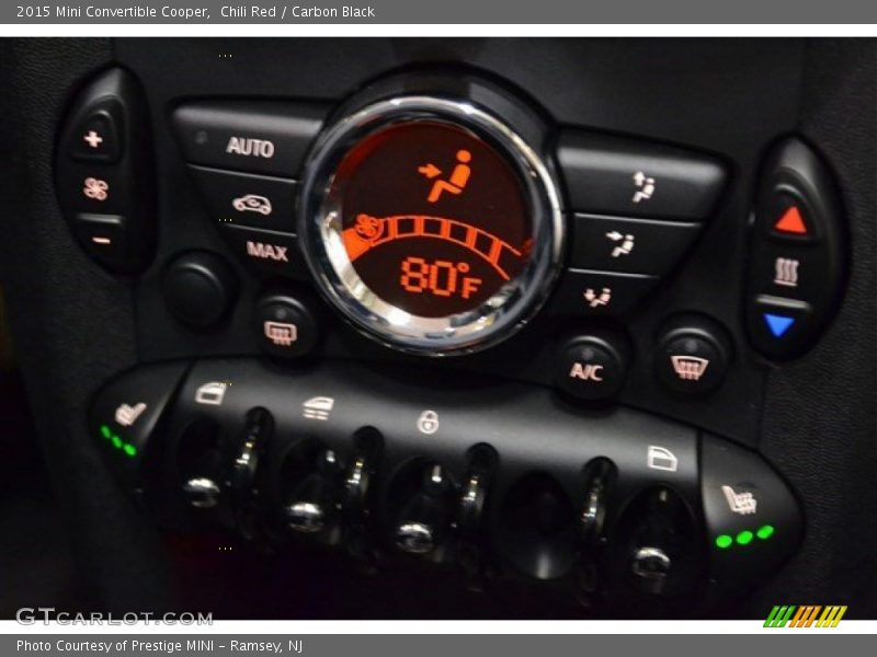 Chili Red / Carbon Black 2015 Mini Convertible Cooper