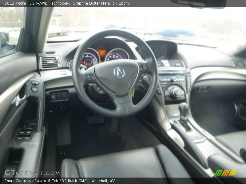 Graphite Luster Metallic / Ebony 2013 Acura TL SH-AWD Technology