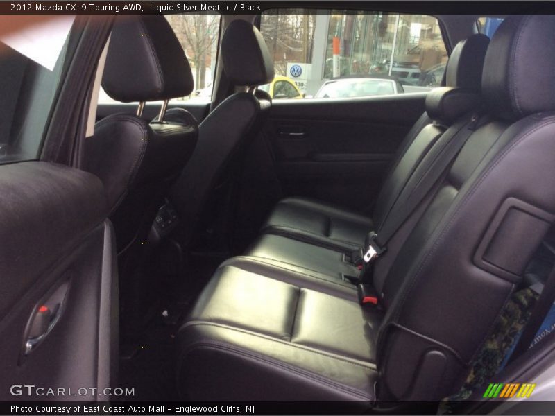 Liquid Silver Meatllic / Black 2012 Mazda CX-9 Touring AWD