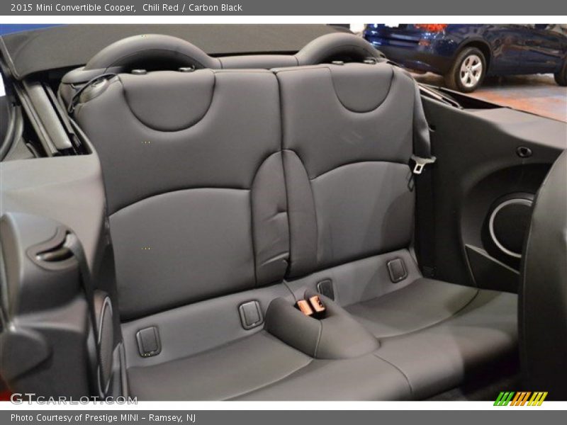Rear Seat of 2015 Convertible Cooper