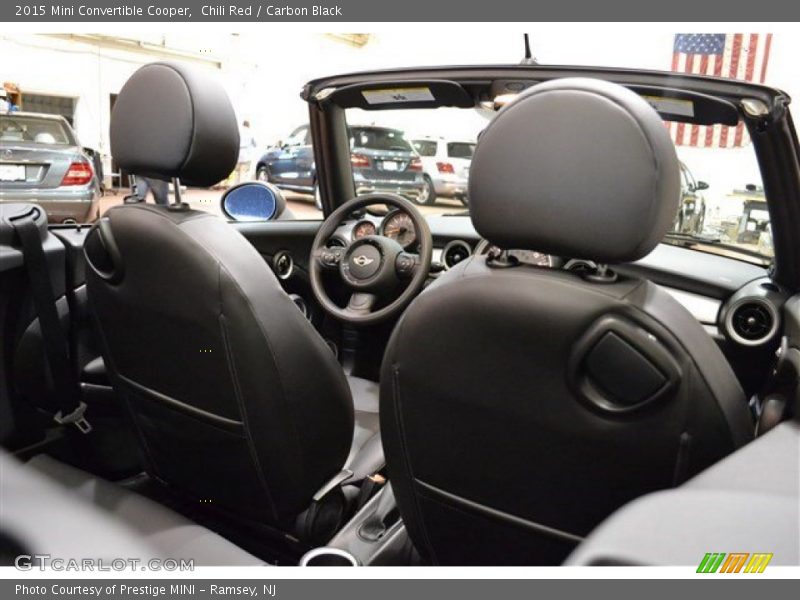 Chili Red / Carbon Black 2015 Mini Convertible Cooper