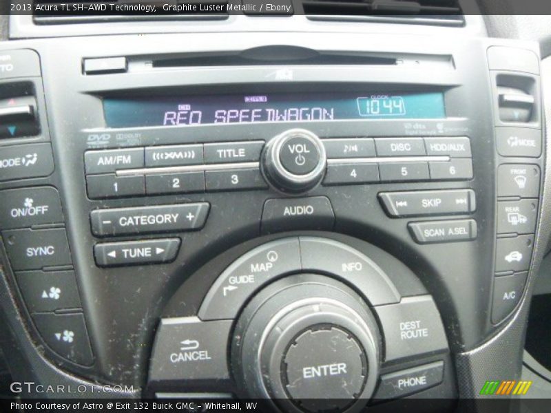 Graphite Luster Metallic / Ebony 2013 Acura TL SH-AWD Technology