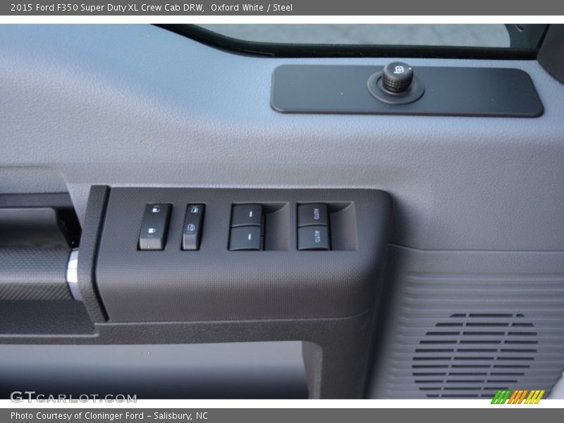 Oxford White / Steel 2015 Ford F350 Super Duty XL Crew Cab DRW