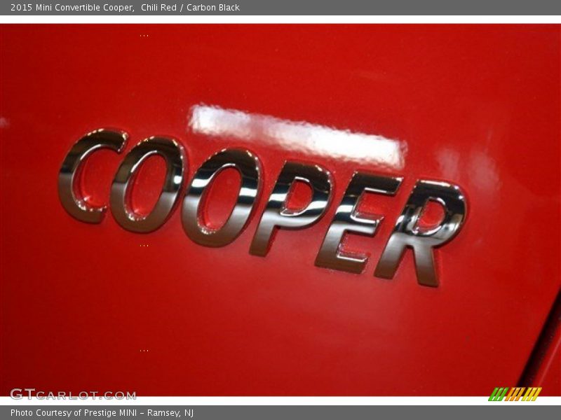 Chili Red / Carbon Black 2015 Mini Convertible Cooper